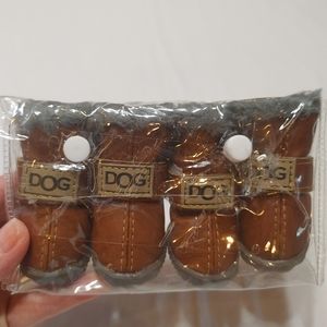 Dog antiskid winter boots (small dog)
